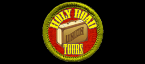 Sponsored in part by Holy Road Tours Union